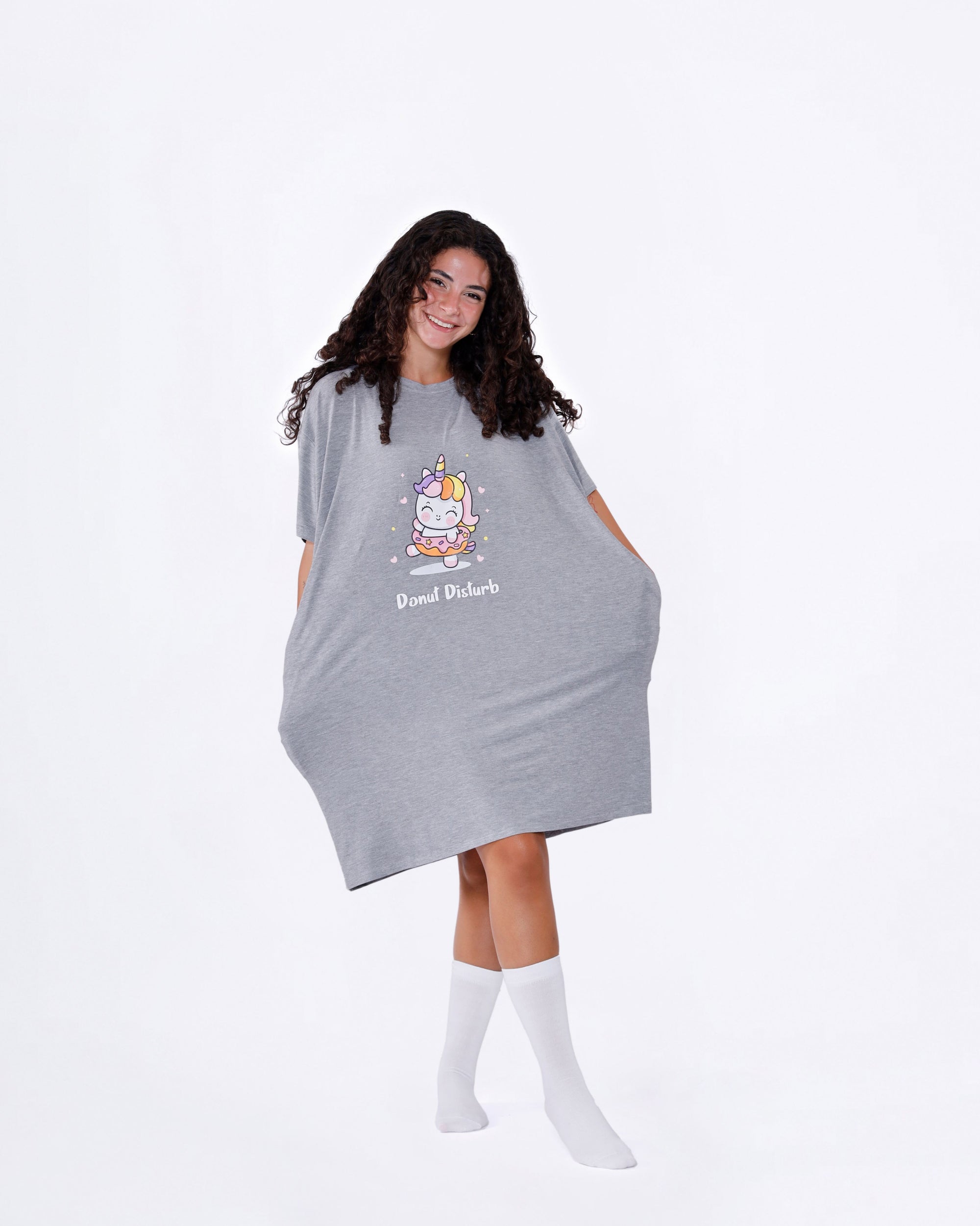 Unicorn Pluffie BF Sleep Tee