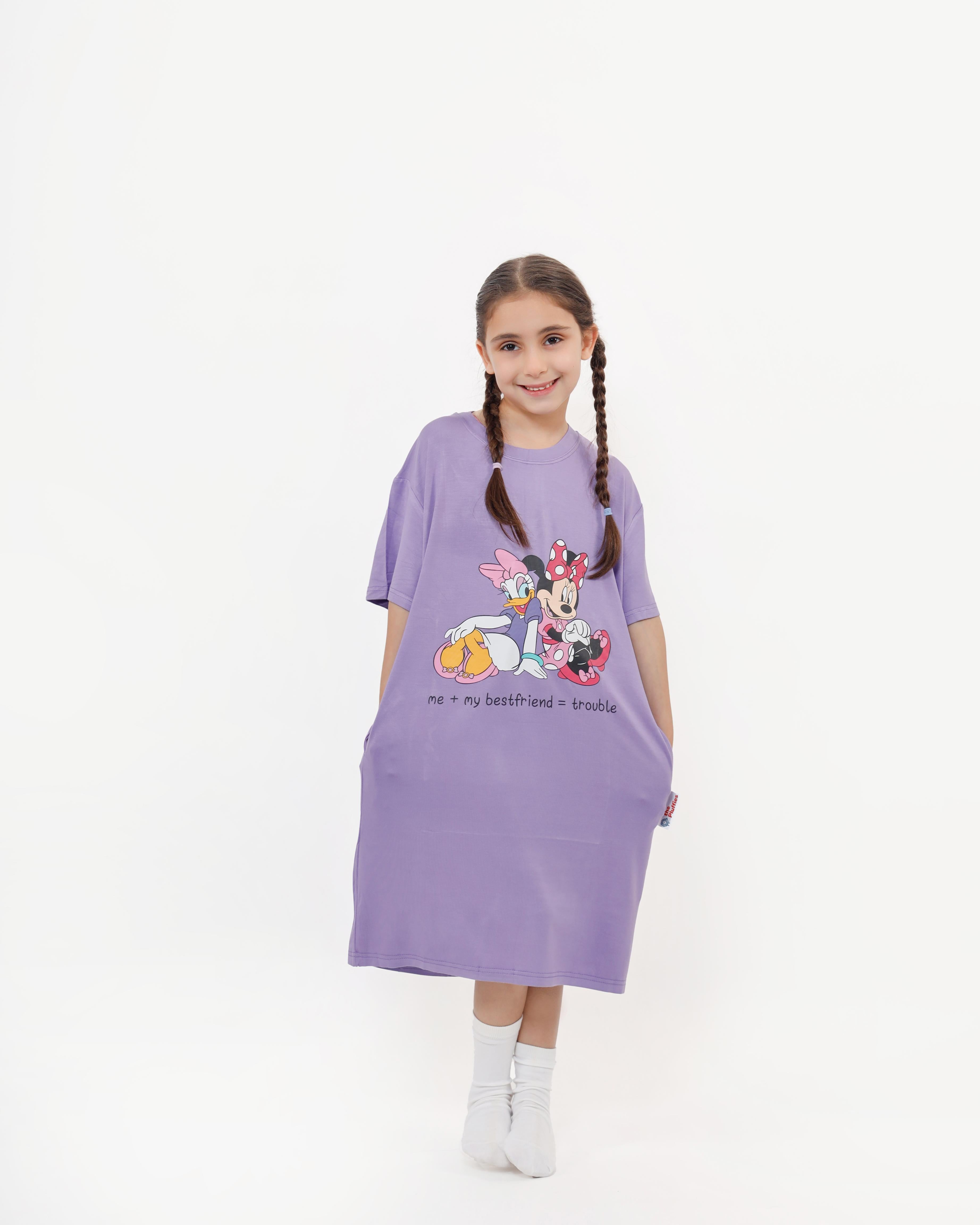 Minni Pluffie Kids Boyfriend Tee - THE PLUFFIES