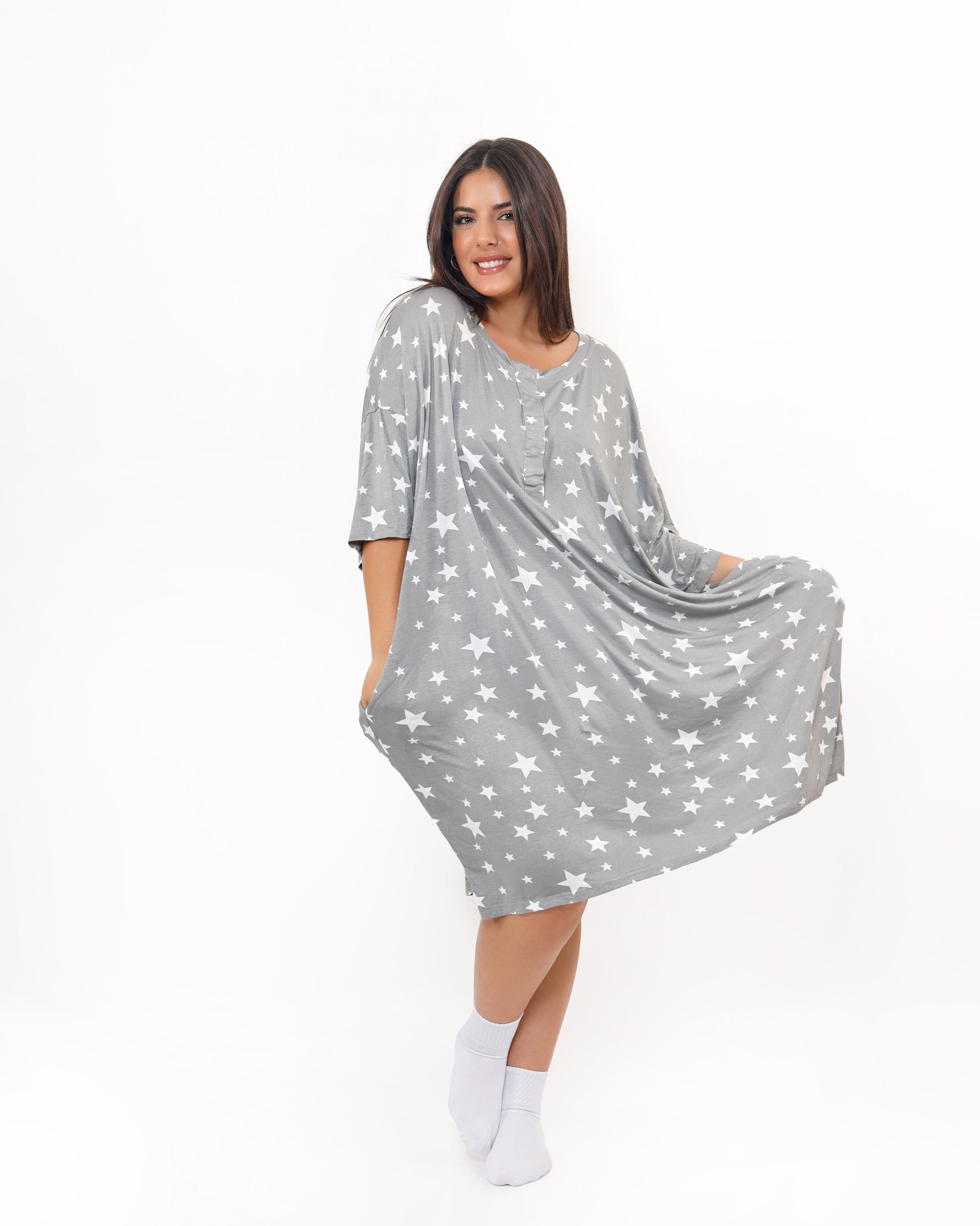 GRWM Pluffie Boyfriend Tee - THE PLUFFIES