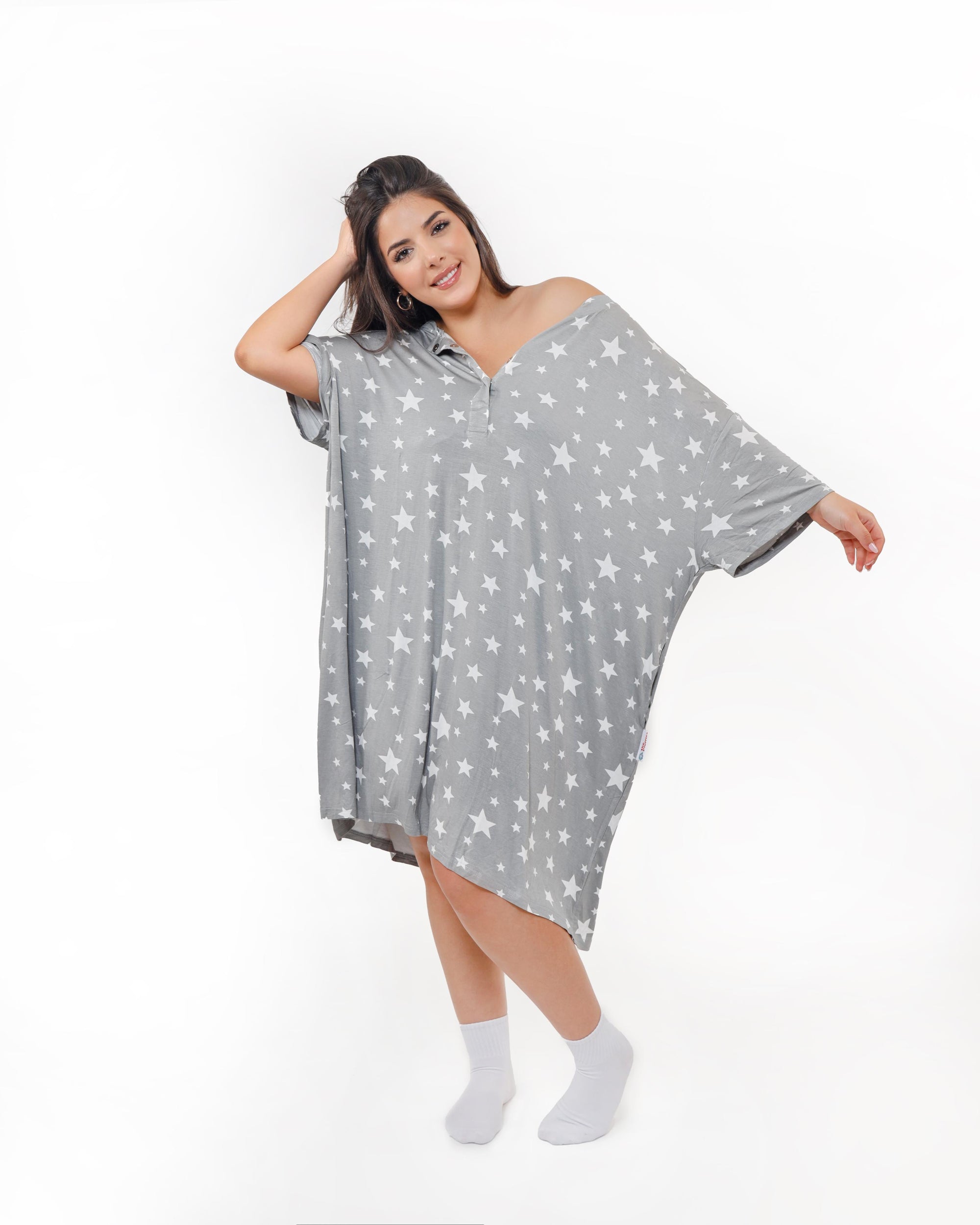 GRWM Pluffie Boyfriend Tee - THE PLUFFIES