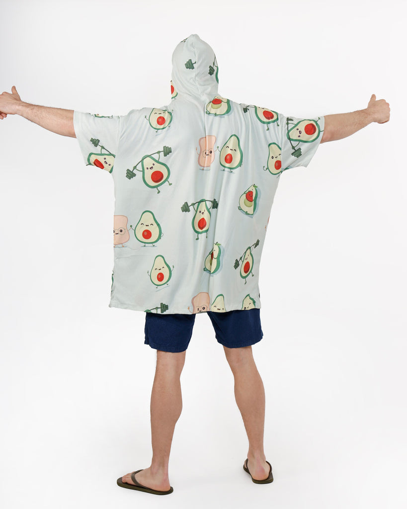 Avocado Pluffie Towel Poncho - THE PLUFFIES