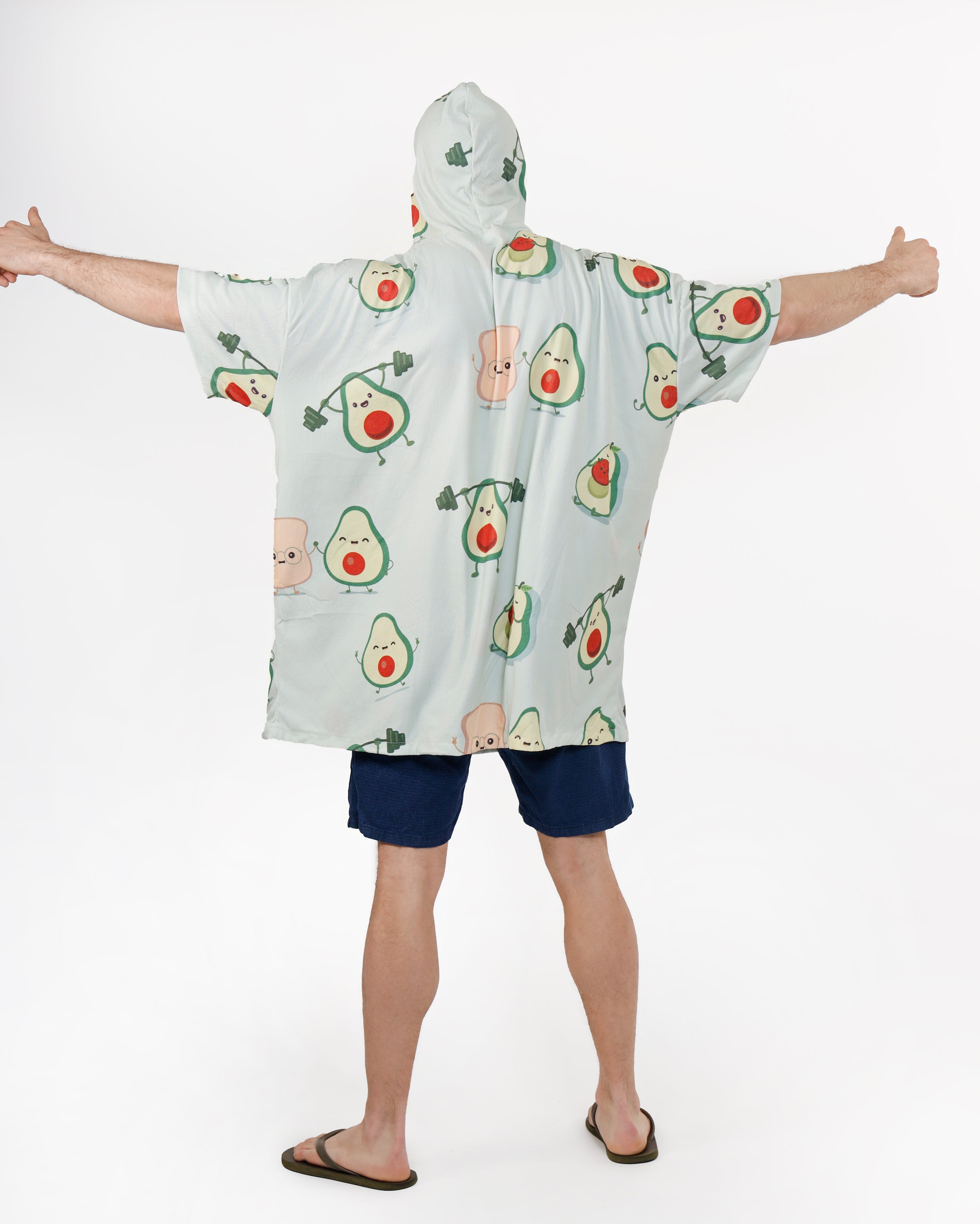Avocado Towel Poncho + FREE Sand Remover