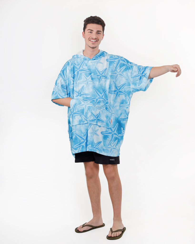 Starfish Pluffie Towel Poncho - THE PLUFFIES