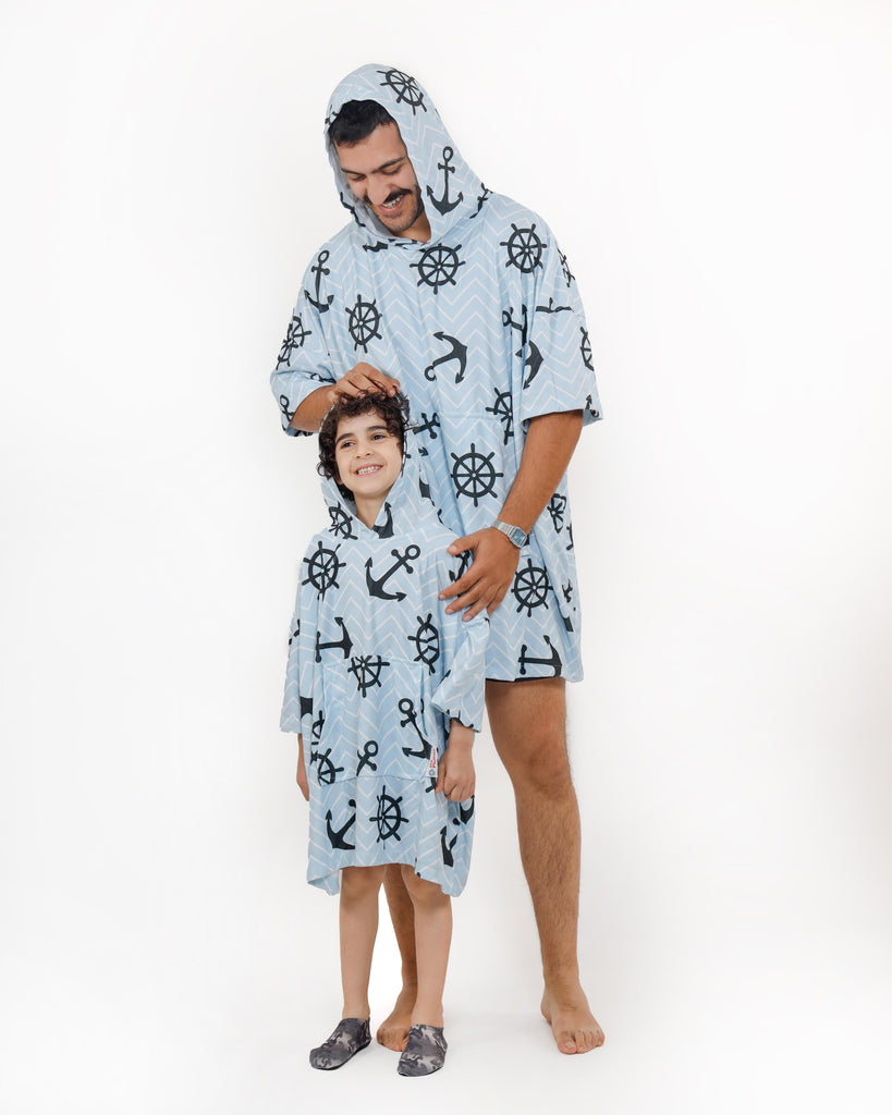 You & Mini You Poncho Towels - THE PLUFFIES