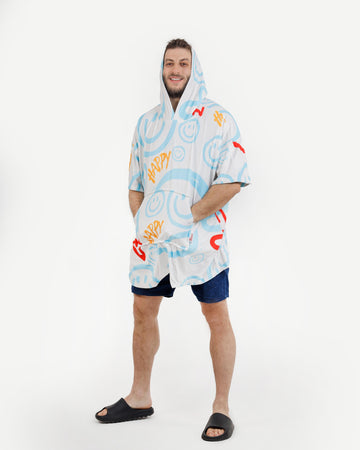 Smileys Pluffie Towel Poncho - THE PLUFFIES