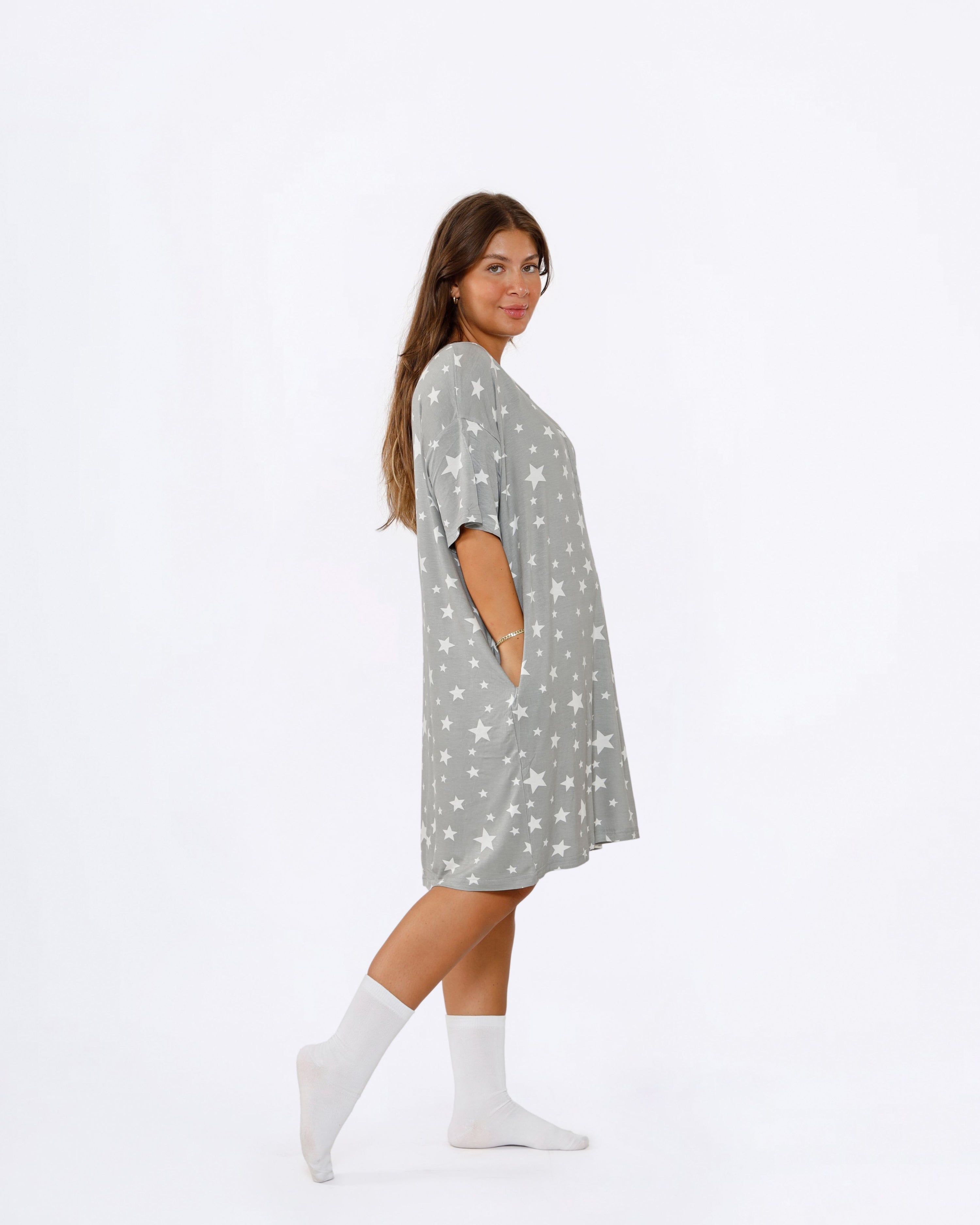 GRWM Stars BF Sleep Tee