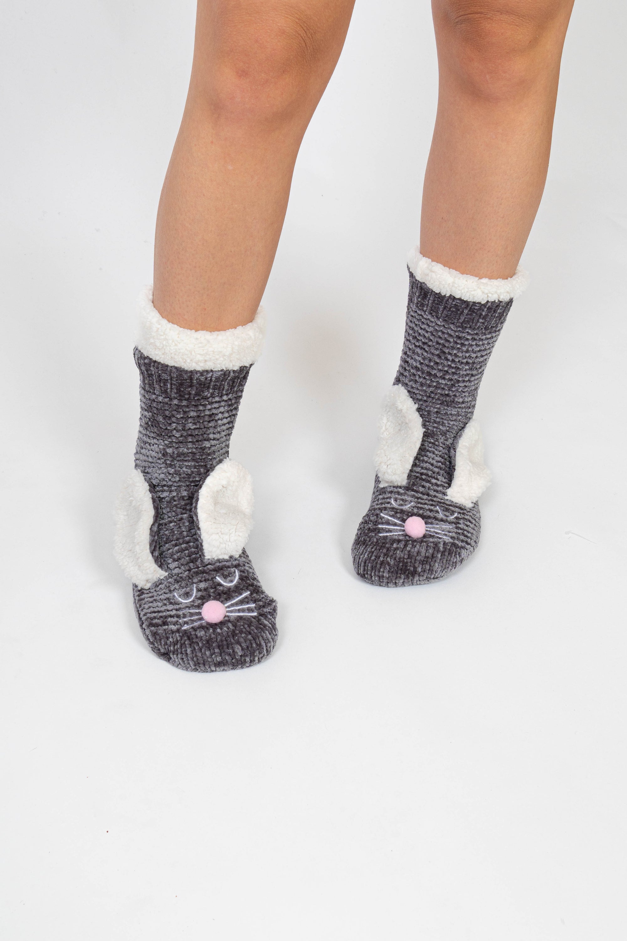 Bunny Slipper Socks