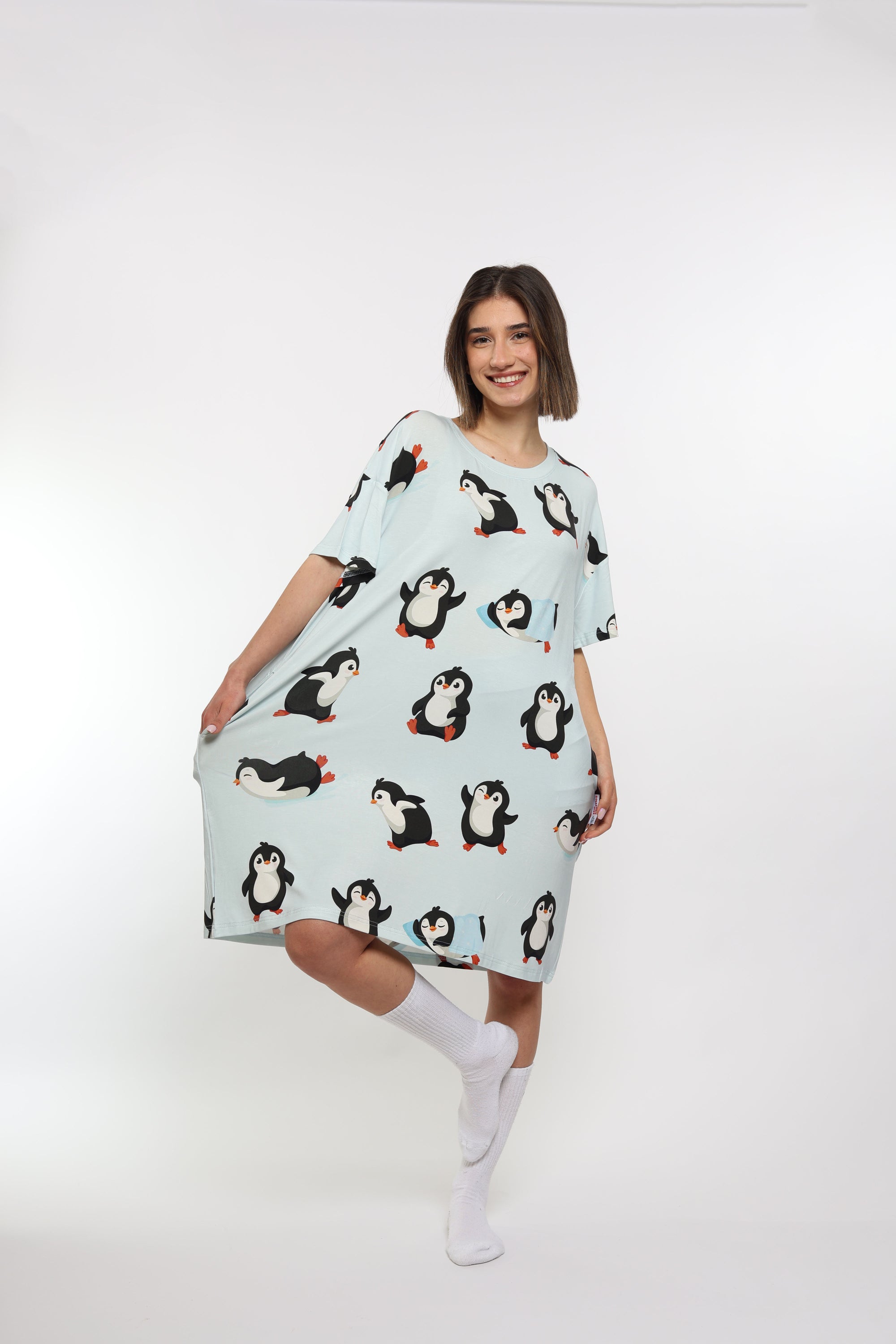 Penguins BF Sleep Tee