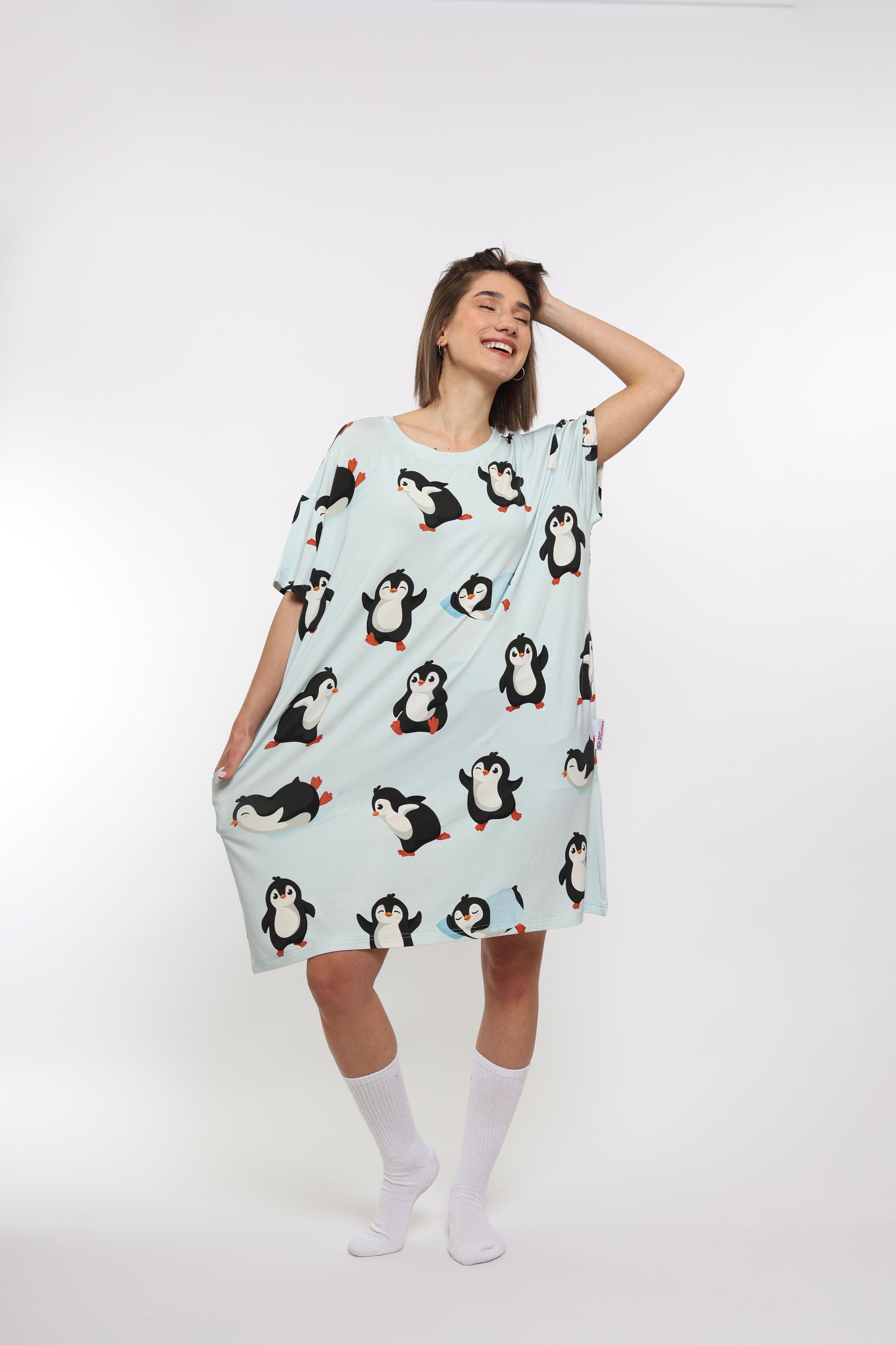 Penguins BF Sleep Tee